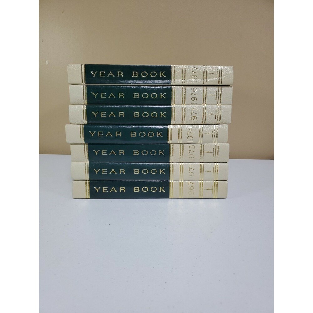 Science Year The World Book Science Annual 1962,1971, 1973-1977